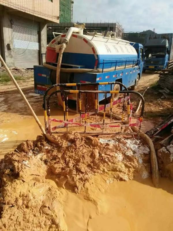 西流河镇工地淤泥清淤