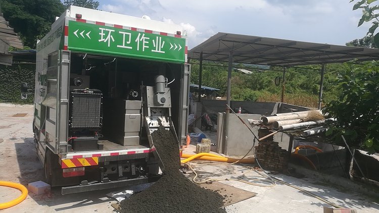 西流河镇污泥干湿分离技术